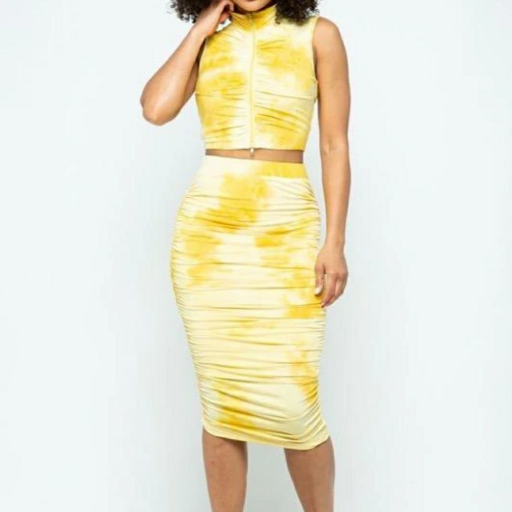 2 pices skirt set